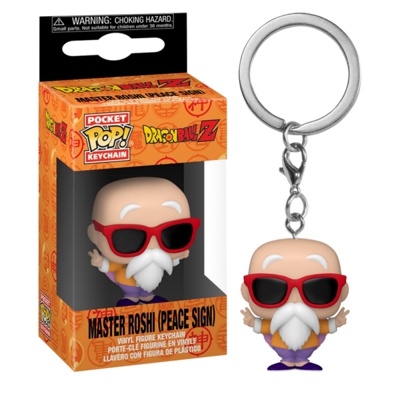 MASTER ROSHI PEACE SIGN / DRAGON BALL Z / FUNKO POCKET POP