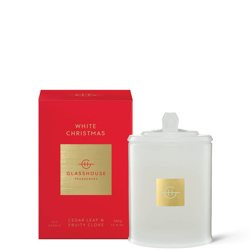 Glasshouse White Christmas Candle 380g características