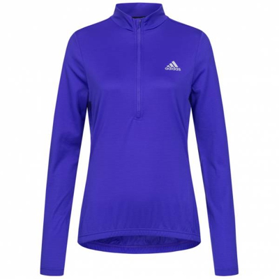 adidas Questar 1/2-Zip Femmes Maillot de cyclisme à manches longues S16194