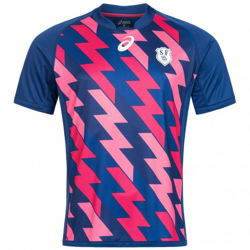 Stade Français ASICS Rugby Maillot domicile 134766RF-8029 características