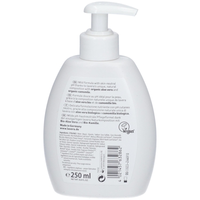 lavera Basis Sensitiv Gentle Care Savon Liquide Doux