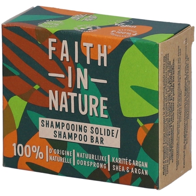 Faith® IN Nature Shampoing Solide au Karité et à l'Argan