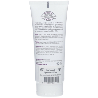 Formula 10.0.6® One Smooth Operator Gommage Désincrustant pour le Visage Zinc + Avoine + Pierre Ponce