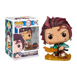TANJIRO KAMADO HINOKAMI KAGURA DANCE / DEMON SLAYER / FIGURINE FUNKO POP / EXCLUSIVE SPECIAL EDITION precio