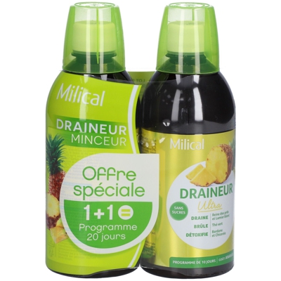 Milical Draineur Ultra Ananas