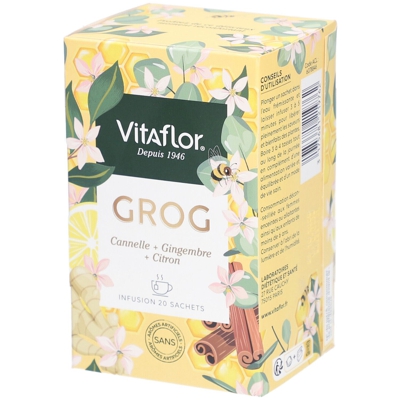 Vitaflor® Apiculte Formule Traditionnelle Grog Tisane