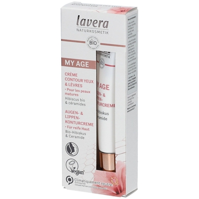 lavera MY AGE Crème Contour Yeux & Lèvres