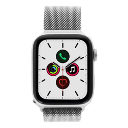 Apple Watch Series 5 GPS + Cellular 44mm aluminium gris bracelet milanais argent - bon état precio