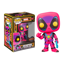 DEADPOOL / BLACK LIGHT / FIGURINE FUNKO POP / EXCLUSIVE SPECIAL EDITION características