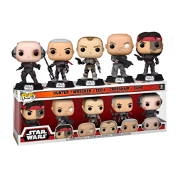 5 PACK HUNTER,WRECKER,TECH,CROSSHAIR,ECHO / STAR WARS BAD WATCH / FIGURINE FUNKO POP en oferta