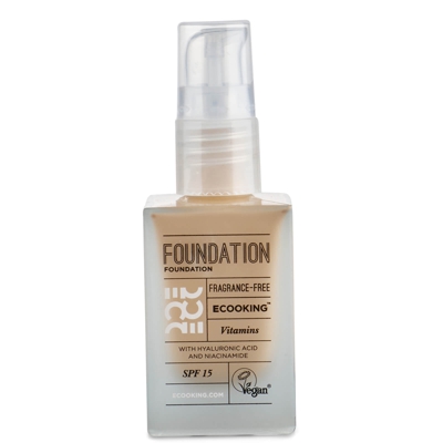 Ecooking Foundation 30ml (Various Colours) - 02 Honey