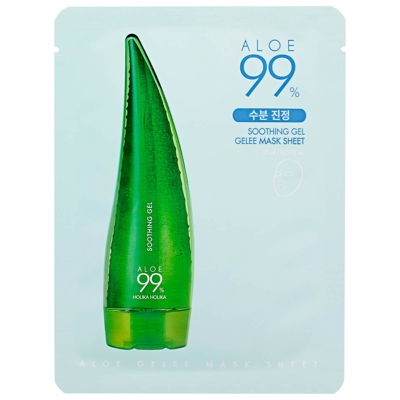 Masque-Tissu Gelée Apaisante Aloe 99 % Holika Holika