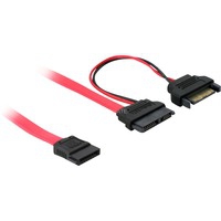 SATA cable, 0.5m câble SATA 0,5 m Rouge, Adaptateur