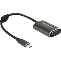 62989 câble vidéo et adaptateur 0,2 m USB Type-C VGA (D-Sub) Gris
