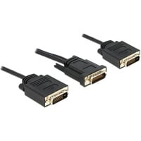 83496 câble vidéo et adaptateur 2 m DMS 2 x DVI Noir