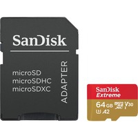 Extreme microSDXC UHS-I mémoire flash 64 Go Classe 10, Carte mémoire
