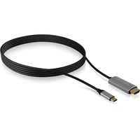 IB-CB020-C 1,8 m HDMI USB Type-C Argent, Adaptateur en oferta