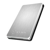 IB-234U3a Boîtier disque dur/SSD Noir, Argent 2.5", Boîtier du lecteur