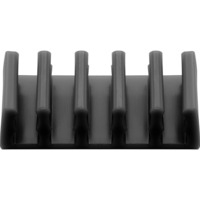 70433 range-câbles Bureau Support de câbles Noir 2 pièce(s), Guide-câble