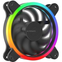 Corona HP EVO ARGB Boitier PC Ventilateur 12 cm Noir 1 pièce(s), Ventilateur de boîtier