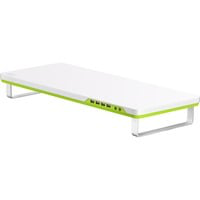M-Desk F1 68,6 cm (27") Autonome Vert, Blanc, Stand en oferta