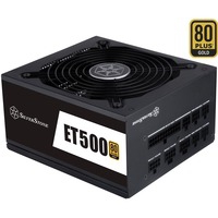 ET500-MG unité d''alimentation d''énergie 500 W 24-pin ATX ATX Noir