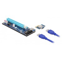41430 carte et adaptateur d''interfaces Interne PCIe, USB 3.2 Gen 1 (3.1 Gen 1), Carte de montage