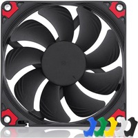 NF-A9X14 HS-PWM CH.BK.S ventilateur, refroidisseur et radiateur Boitier PC 9,2 cm Noir, Ventilateur de boîtier