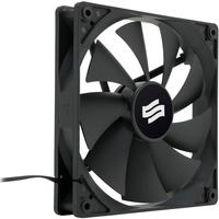 Zephyr 140 Boitier PC Ventilateur 14 cm Noir, Ventilateur de boîtier