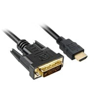 2m, HDMI/DVI-D Noir, Adaptateur características