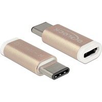 65677 changeur de genre de câble USB 2.0-C USB 2.0 Micro-B Cuivre, Adaptateur
