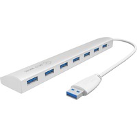 IB-AC6701 5000 Mbit/s Argent, Hub USB