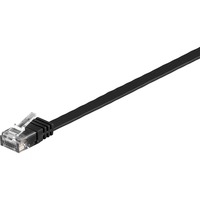 CAT6 U/UTP Flat 0.5m câble de réseau Noir 0,5 m U/UTP (UTP)