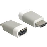 65472 changeur de genre de câble HDMI-A VGA Blanc, Adaptateur precio
