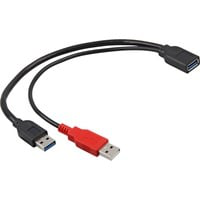83176 câble USB 0,3 m USB 3.2 Gen 1 (3.1 Gen 1) USB A 2 x USB A en oferta