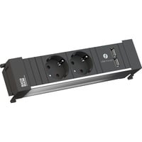 916.0040 2AC outlet(s) 0.1m Noir multiprise, Prise de courant características