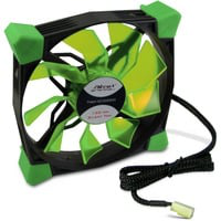 CobaNitrox N-120-GR Boitier PC Ventilateur 12 cm Noir, Vert, Ventilateur de boîtier precio