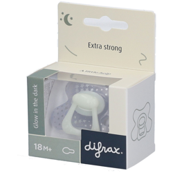 Difrax® Sucette Glow in the Dark Natural +20 Mois (Couleur non sélectionnable) características