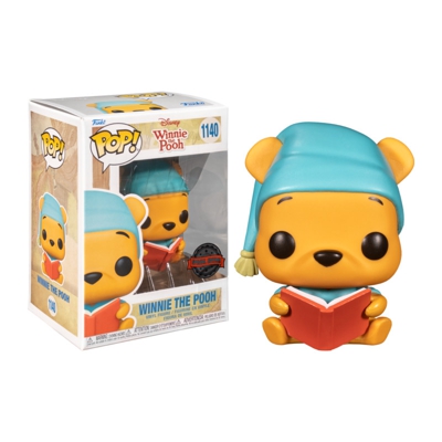 WINNIE THE POOH READING / WINNIE L'OURSON / FIGURINE FUNKO POP / EXCLUSIVE SPECIAL EDITION