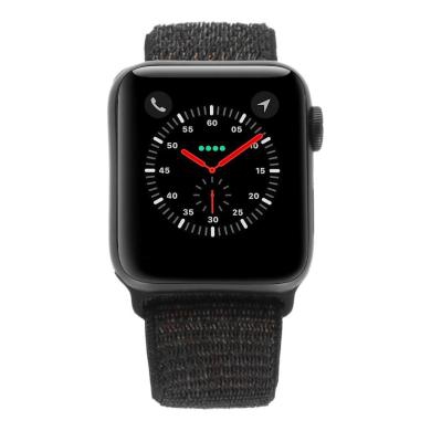Apple Watch Series 4 GPS 40mm aluminium gris boucle sport noir - bon état