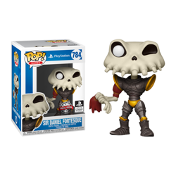 SIR FORTESQUE / PLAYSTATION / FIGURINE FUNKO POP / EXCLUSIVE SPECIAL EDITION características