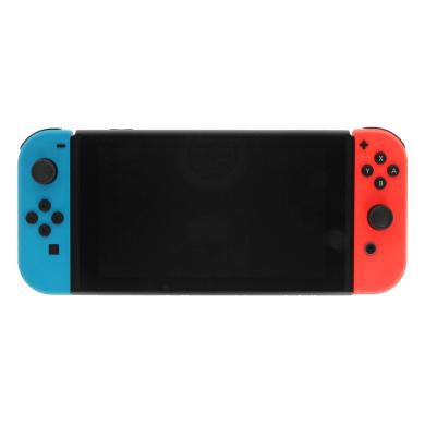 Nintendo Switch (Neue Edition) noir/bleu/rouge - très bon état