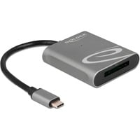 91741 lecteur de carte mémoire USB 3.2 Gen 1 (3.1 Gen 1) Type-C Noir, Gris