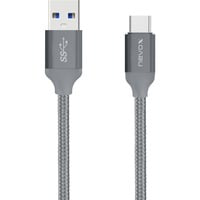 1480 câble USB 2 m USB 3.2 Gen 2 (3.1 Gen 2) USB A USB C Gris en oferta