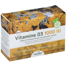 Cressana® Vitamine D3 1000Iu & K2 características