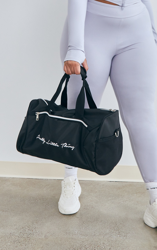 PRETTYLITTLETHING - Sac de sport noir profond, Noir en oferta