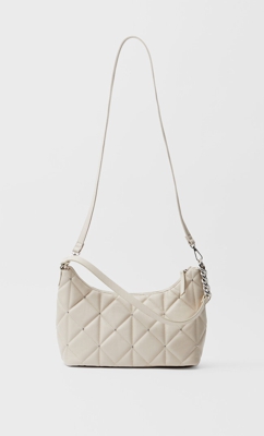 Stradivarius Sac À Bandoulière Clous Transparent 103