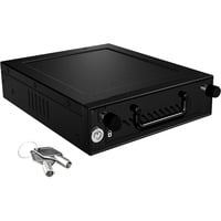 IB-148SSK-B Obturateur de baie de lecteur Noir, Cadrage en oferta