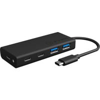 IB-HUB1426-CPD USB 3.2 Gen 1 (3.1 Gen 1) Type-C 5000 Mbit/s Noir, Hub USB en oferta