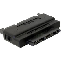 61675 changeur de genre de câble SATA 22 pin Micro SATA 16 pin Noir, Adaptateur
